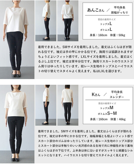 コーデに悩まない私へ。 一軍レースワンピ