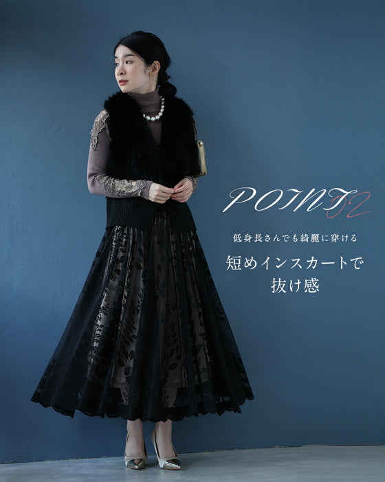 ミセスの「リアルな声」から生まれた レーススカート
