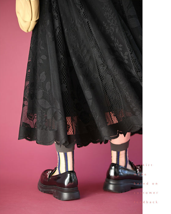 ミセスの「リアルな声」から生まれた レーススカート