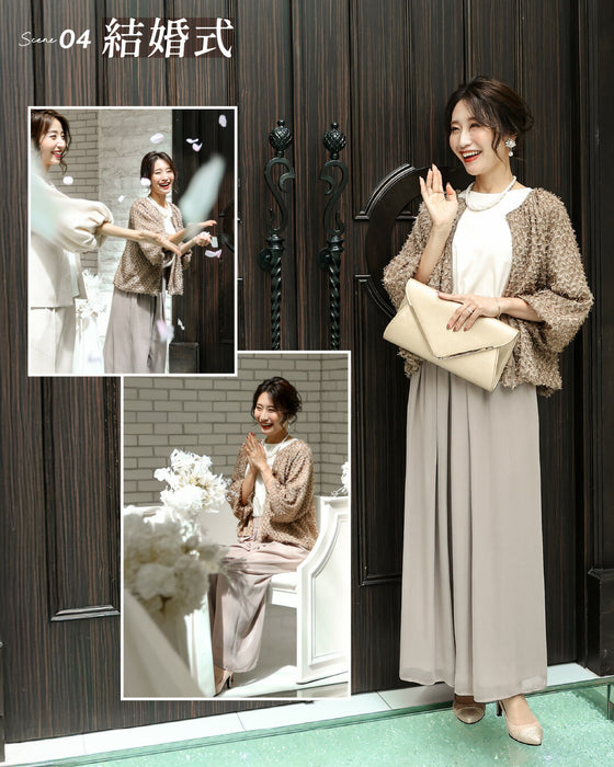 No.1 repeat rate! 365 days of beautiful overlapping chiffon pants