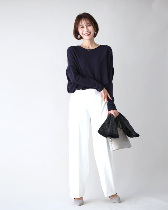 The ultimate slimming, loose-fitting dolman top