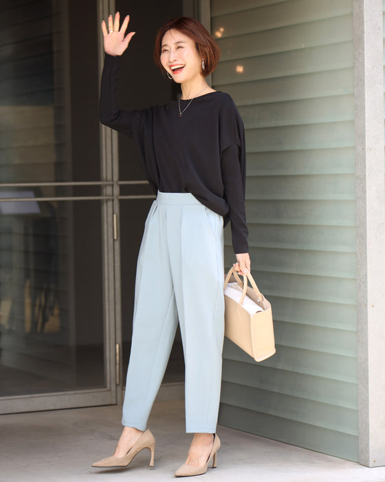 The ultimate slimming, loose-fitting dolman top