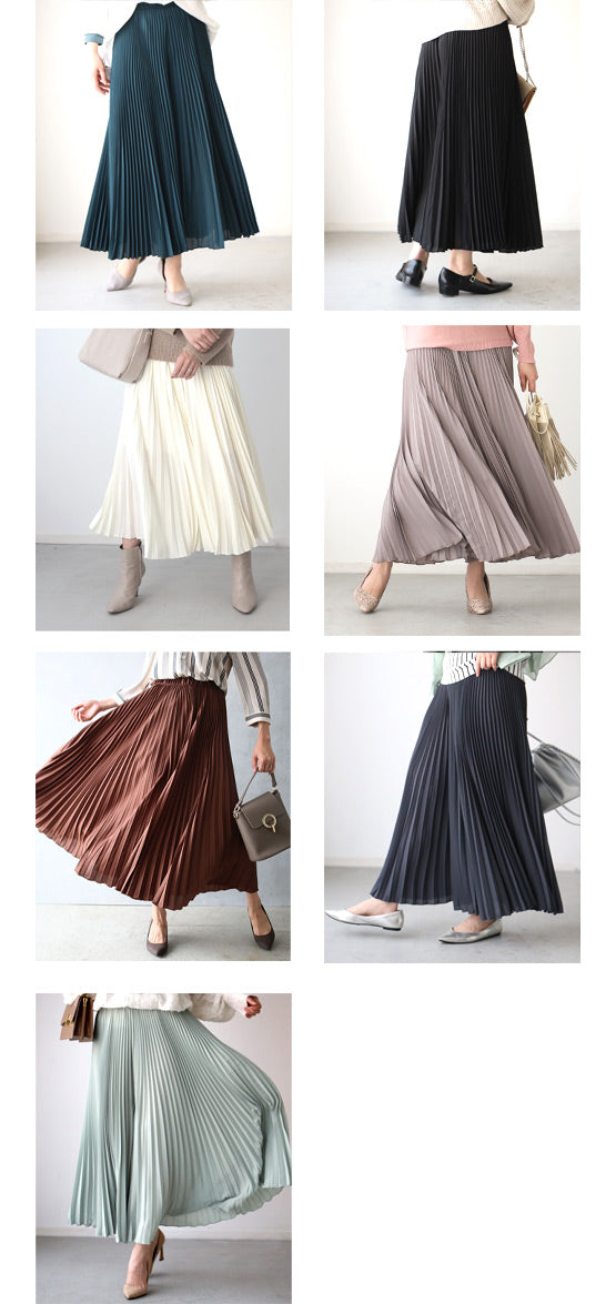 Long-selling pleated pants that everyone loves. Worn by staff*