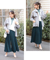 Long-selling pleated pants that everyone loves. Worn by staff*