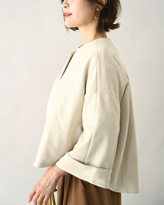 「ゆる×きれい」ケープシルエットコート
