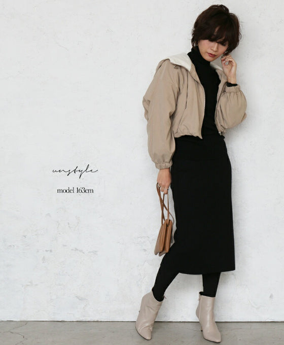 【アウトレット返品交換不可】ドルマンスリーブ＆ショート丈の着回し力抜群アウター