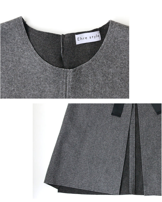 A ribbon vest for adults with a lovely feminine look