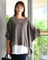 Holiday dolman knit that covers your buttocks