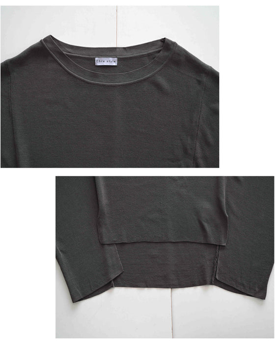 Holiday dolman knit that covers your buttocks