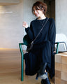 A stylish knit set that will keep you calm in the morning