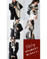 Five ways to enjoy a large scarf