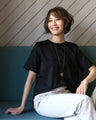 【セール商品返品交換不可】オフィスで着られるきちんとＴシャツ