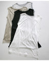 A long inner with tulle hem that shows off your skin