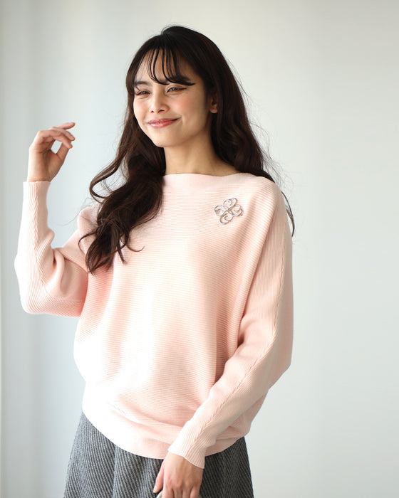 A big hit with customers! A loose dolman knit that you can really wear