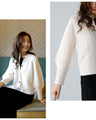 A lovely compact puff sleeve cardigan