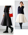 A cute, voluminous quilted skirt with a beautiful silhouette