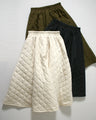 A cute, voluminous quilted skirt with a beautiful silhouette