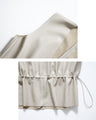 The perfect feminine fake leather vest for adults