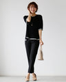 A cool and stylish summer knit for work