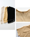 Goes great with skirts! A short, flared top that makes your legs look longer just by wearing it.