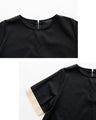 The perfect match for modern suits. Adult color combinations! Summer work wear color-matched blouses