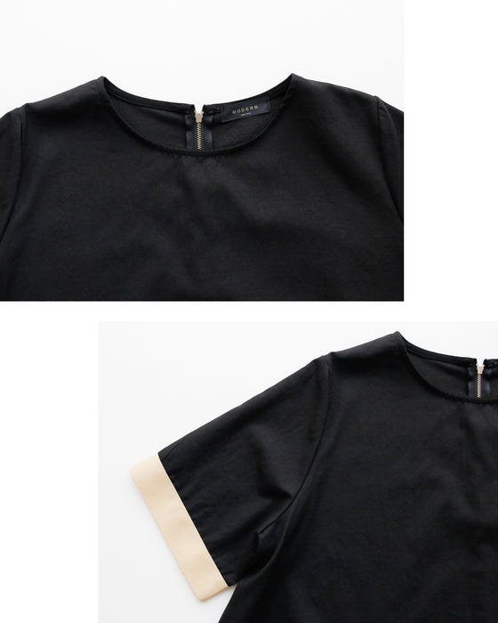 The perfect match for modern suits. Adult color combinations! Summer work wear color-matched blouses
