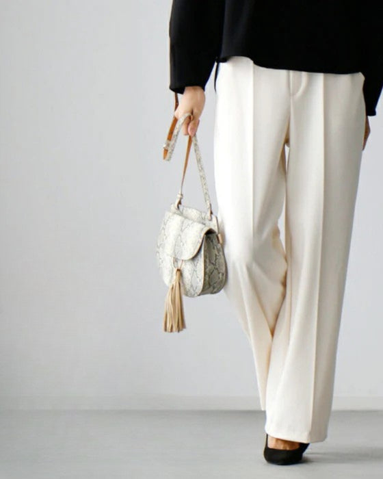 Many requests! Washable pants with vacuum center press