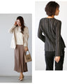 A sheer layered top that looks great with just one item!