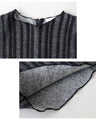 A sheer layered top that looks great with just one item!