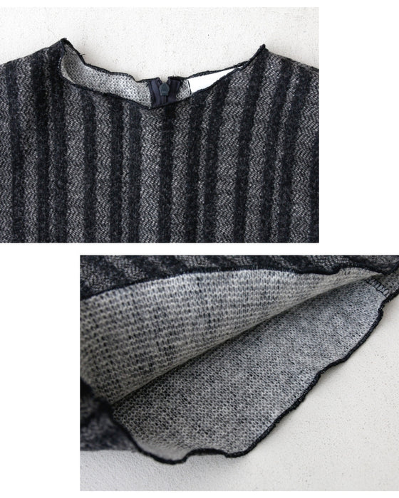 A sheer layered top that looks great with just one item!