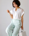 We're confident in our pants! Beautiful, straight, center-pleated pants
