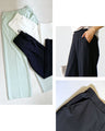 We're confident in our pants! Beautiful, straight, center-pleated pants