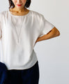 [Outlet products cannot be returned or exchanged] [50% OFF] Looks neat! Work T-shirt, perfect for autumn innerwear