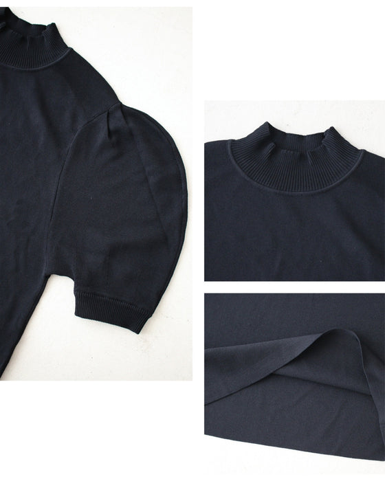 きれいめ派のマストアイテム程よい可愛さパフスリーブニット