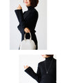 Anti-static! Slimming flare sleeve knit for adults