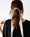 It's an easy shape to wrap around your head! Easy to wear style tips