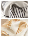 It's an easy shape to wrap around your head! Easy to wear style tips