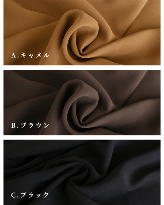 Mix and match fabrics for winter! Dramatic wide pants