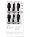 Comes with a 3-way scarf. Easy and beautiful, no need to coordinate! Knit dress set