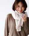 Start your spring look with an accent scarf to add some color!