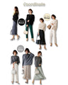 A comfortable dolman knit that doesn't show your body shape!