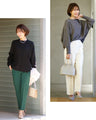 A comfortable dolman knit that doesn't show your body shape!
