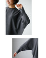 A comfortable dolman knit that doesn't show your body shape!