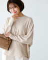 A comfortable dolman knit that doesn't show your body shape!