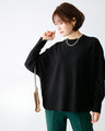A comfortable dolman knit that doesn't show your body shape!