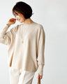 A comfortable dolman knit that doesn't show your body shape!