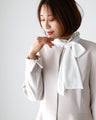 Peplum suit that makes you look slimmer and more feminine