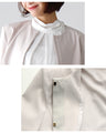 Peplum suit that makes you look slimmer and more feminine
