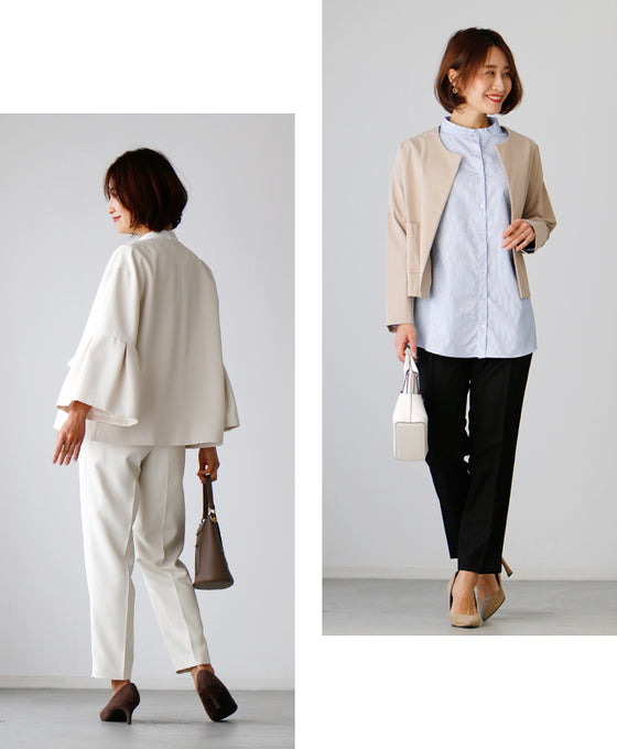 A stylish suit with a great design that can be washed at home