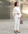 A stylish suit with a great design that can be washed at home